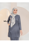 CIK KALSOM KURUNG DARK GREY